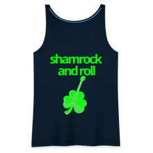 Shamrock and Roll Women's Tank - deep navy
