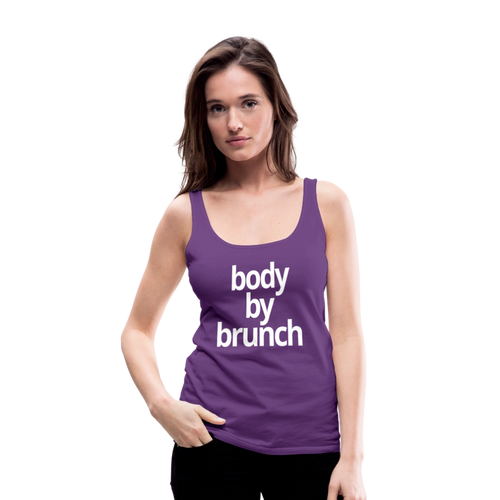Body By Brunch Women’s Tank - purple