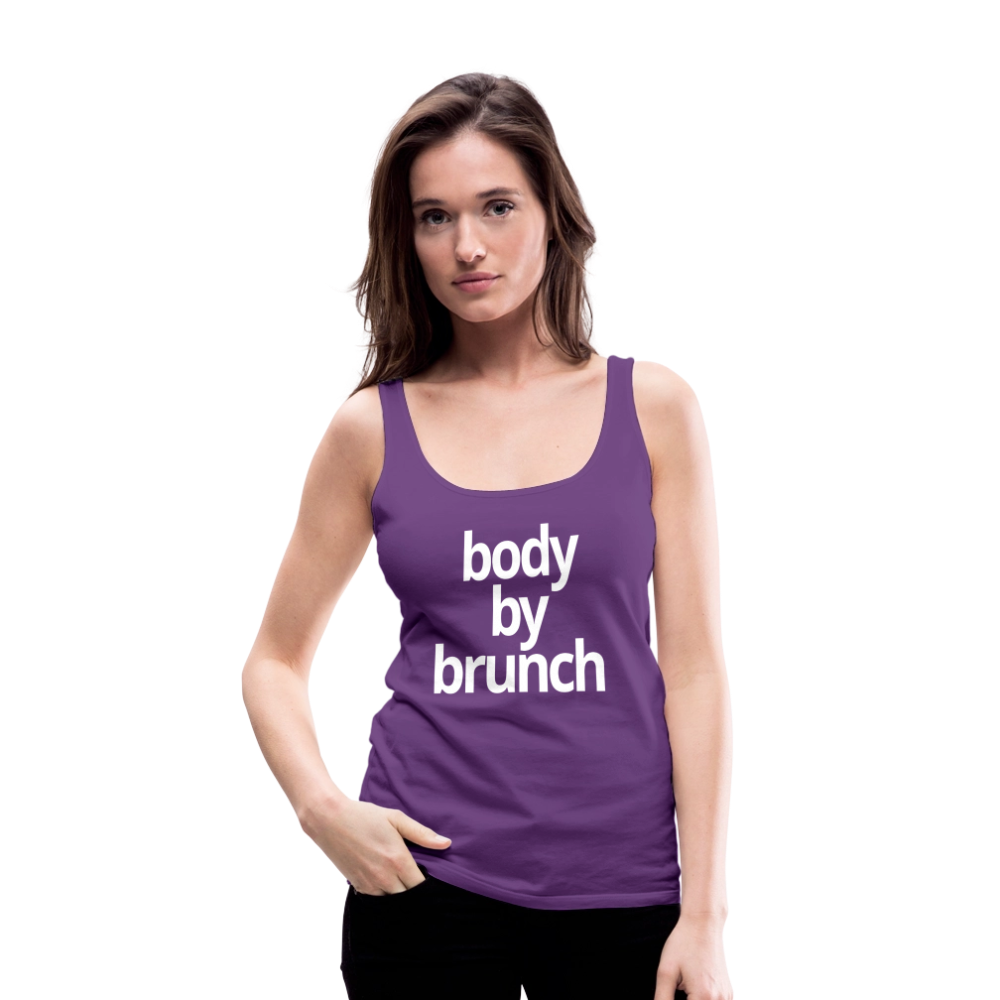 Body By Brunch Women’s Tank - purple