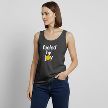 Fueled by Joy Premium Tank Top - heather anthracite