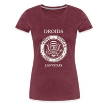 Women’s Droids Punk Premium T-Shirt - heather burgundy