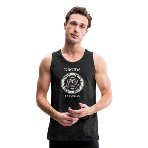 Men’s Droids Punk Premium Tank - charcoal grey