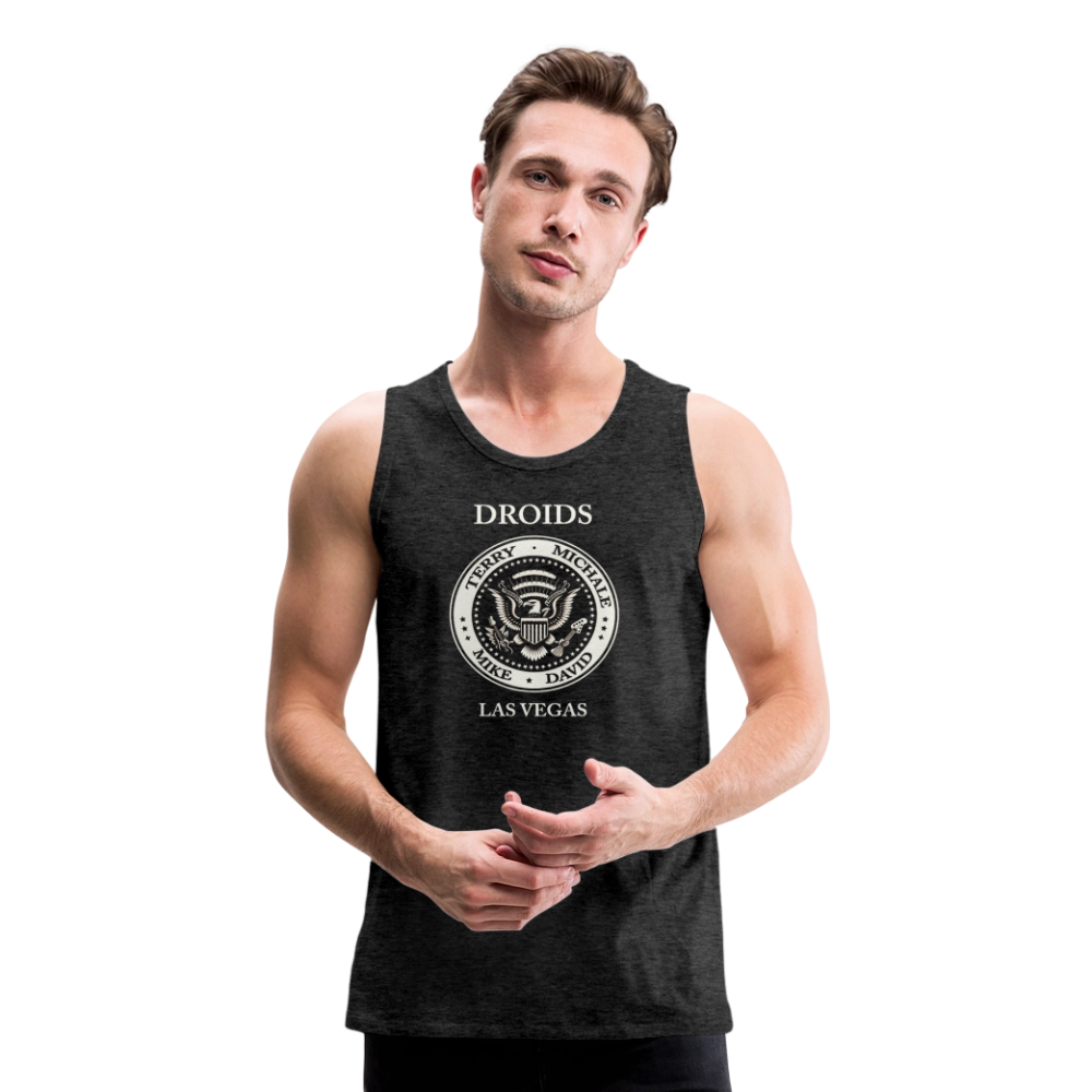 Men’s Droids Punk Premium Tank - charcoal grey