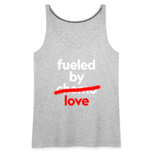 Fueled by Chemo Women’s Premium Tank Top - heather gray