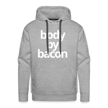 Body By Bacon Hoodie - heather grey