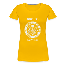 Women’s Droids Punk Premium T-Shirt - sun yellow