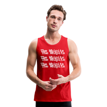 Whipits Whipits Men’s Premium Tank - red
