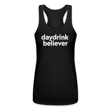 Daydrink Believer Women’s Performance Racerback Tank Top - black