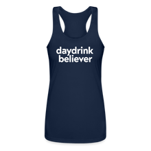 Daydrink Believer Women’s Performance Racerback Tank Top - navy