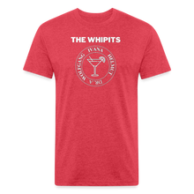 Whipits Punk Cotton/Poly T-Shirt - heather red