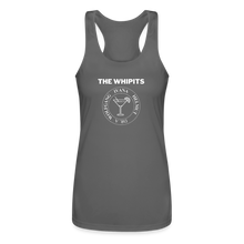 Whipits Women’s Punk Performance Racerback Tank Top - charcoal