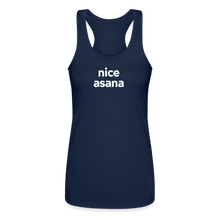 Nice Asana Performance Racerback Tank Top - navy