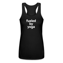 Fueled By Yoga Performance Racerback Tank Top - black