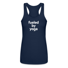 Fueled By Yoga Performance Racerback Tank Top - navy