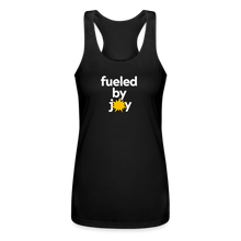 Fueled By Joy Performance Racerback Tank Top - black