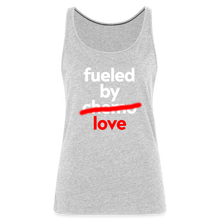 Fueled by Chemo Women’s Premium Tank Top - heather gray