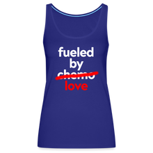 Fueled by Chemo Women’s Premium Tank Top - royal blue