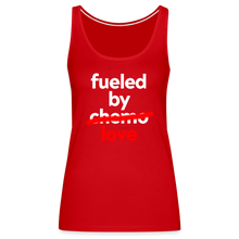 Fueled by Chemo Women’s Premium Tank Top - red