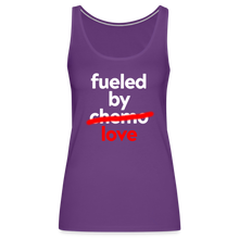 Fueled by Chemo Women’s Premium Tank Top - purple