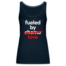 Fueled by Chemo Women’s Premium Tank Top - deep navy