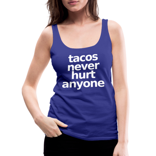 Tacos Premium Tank Top - royal blue