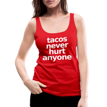 Tacos Premium Tank Top - red