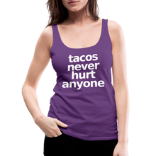 Tacos Premium Tank Top - purple