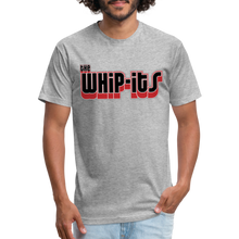 Whipits Logo Fitted Cotton/Poly T-Shirt by Next Level - heather gray