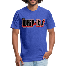 Whipits Logo Fitted Cotton/Poly T-Shirt by Next Level - heather royal