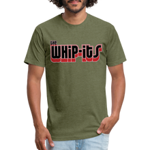 Whipits Logo Fitted Cotton/Poly T-Shirt by Next Level - heather military green