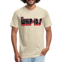 Whipits Logo Fitted Cotton/Poly T-Shirt by Next Level - heather cream