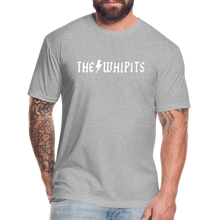 Whipits Rocker Fitted Cotton/Poly T-Shirt - heather gray