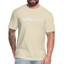 Whipits Rocker Fitted Cotton/Poly T-Shirt - heather cream