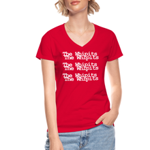 Women's Whipits Whipits V-Neck T-Shirt - red