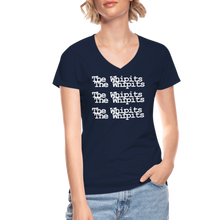 Women's Whipits Whipits V-Neck T-Shirt - navy