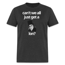 Punny Lon t-shirt - heather black