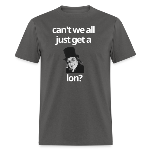 Punny Lon t-shirt - charcoal