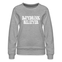 Women’s Groovy Daydrink Premium Sweatshirt - heather grey