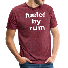 Unisex Tri-Blend T-Shirt - heather cranberry