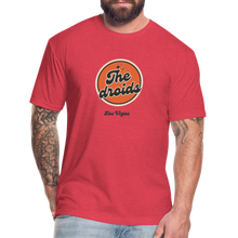 Droids retro logo t-shirt - heather red