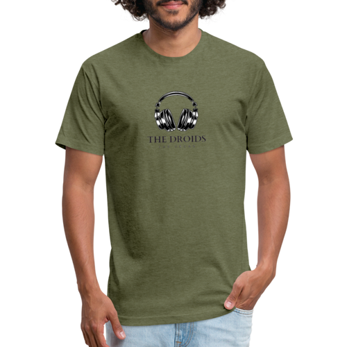 The Droids Headphones t-shirt - heather military green