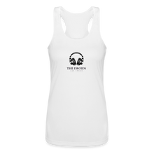 Droids Headphones Women's Performance Racerback Tank Top - white