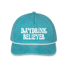 Daydrink Believer Vintage Washed Rope Cap - faded turquoise