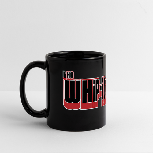 Whipits Logo Full Color Panoramic Mug - black