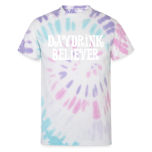 Daydrink Believer Unisex Tie Dye T-Shirt - Pastel Spiral