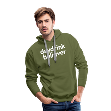 Daydrink Believer Hoodies - olive green