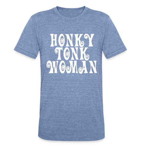 Honky Tonk Woman T-Shirt - heather blue