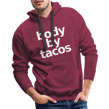 Body By Tacos Hoodie - burgundy