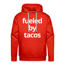 Fueled By Tacos Hoodie - red