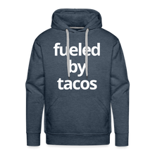 Fueled By Tacos Hoodie - heather denim